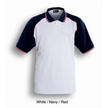 White / Navy / Red